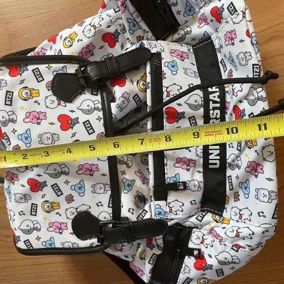BT21 Universtar All over Print Loungefly Style Bag. Miniso Direct & Discontinued - Picture 12 of 16